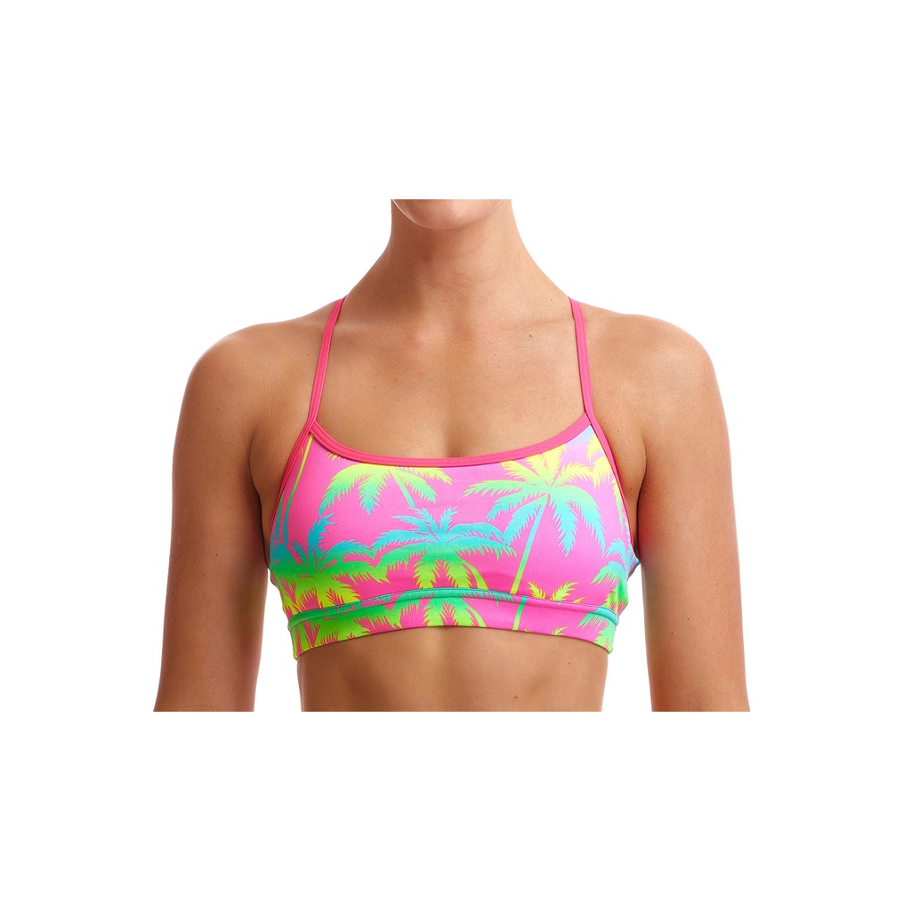 Bikinioberteil Funkita Ladies Swim Crop Top / Hawaiian Heaven