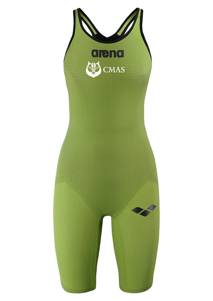 Wettkampfanzug Arena / Carbon Pro W Full Body Short Leg Open