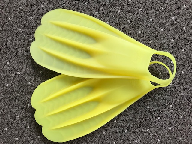 Palme de stéréo Power Fins (35-37, gelb, 1 - soft)