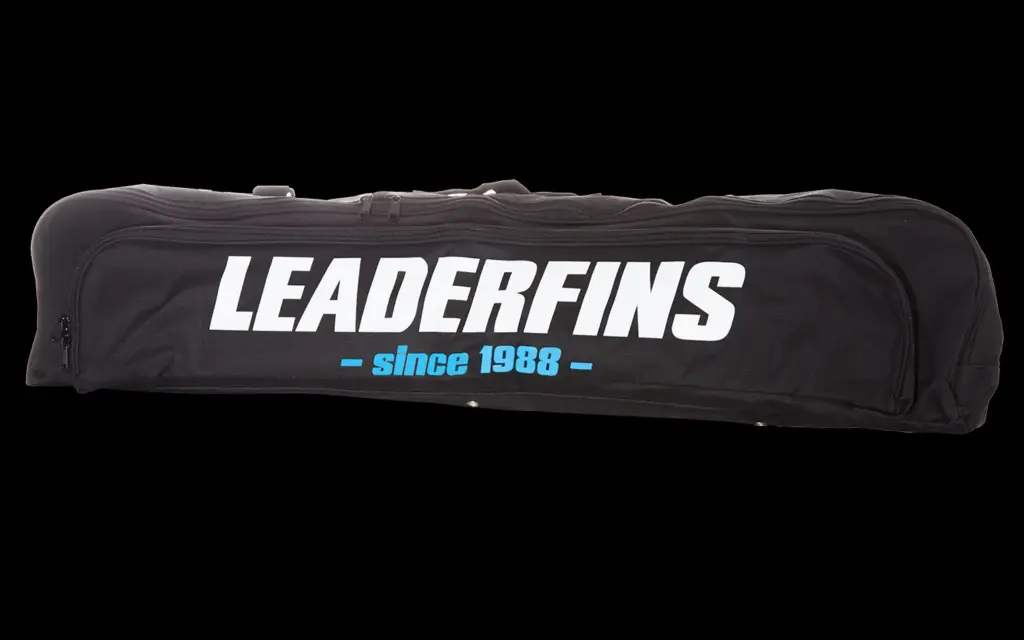 Flossentasche Leaderfin / lang (schwarz)