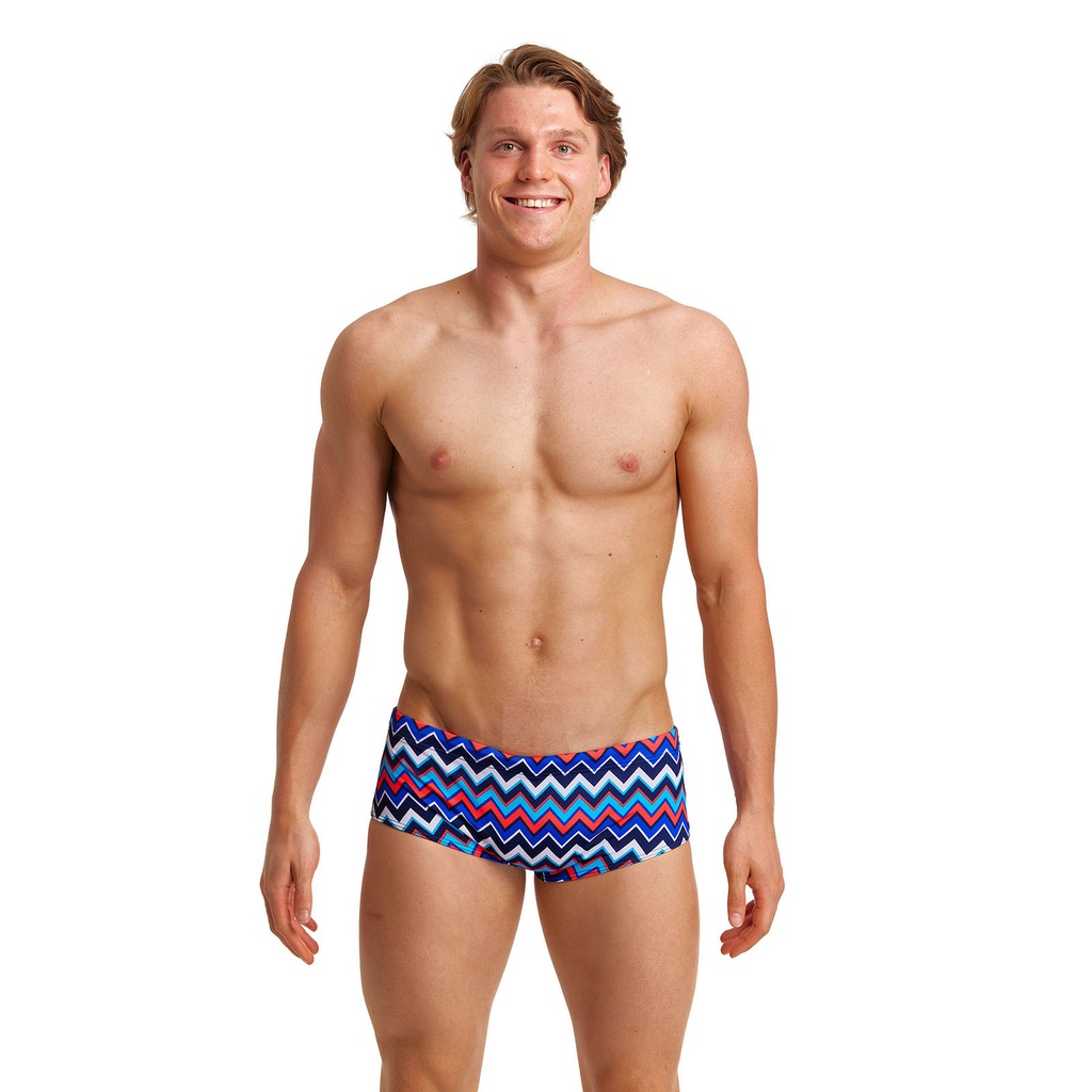 Badehose Funky Trunks Men Sidewinder Trunk / Nautical Mile