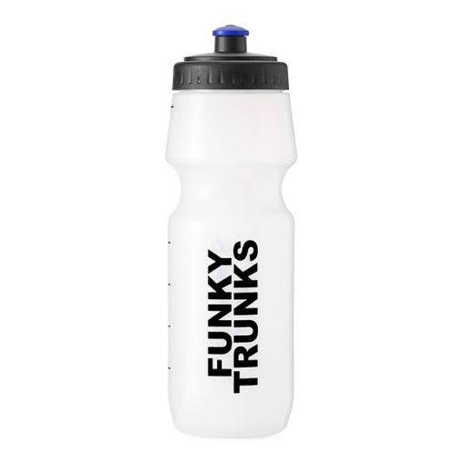 [FTG008M00402] Trinkflasche Funky Trunks Water Bottle / White Crystal