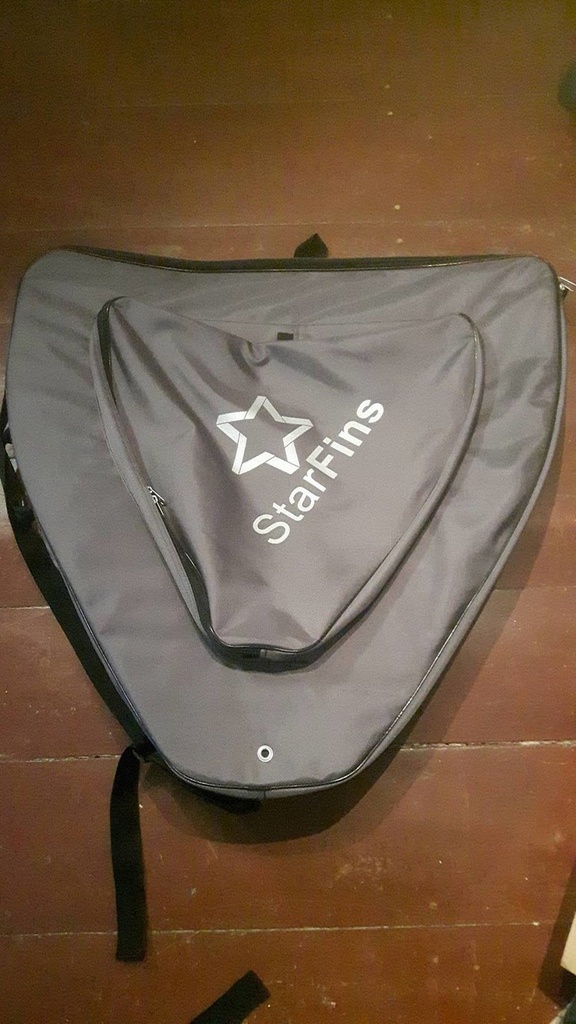 Flossentasche Starfin Mono / Flybag Protected (schwarz)