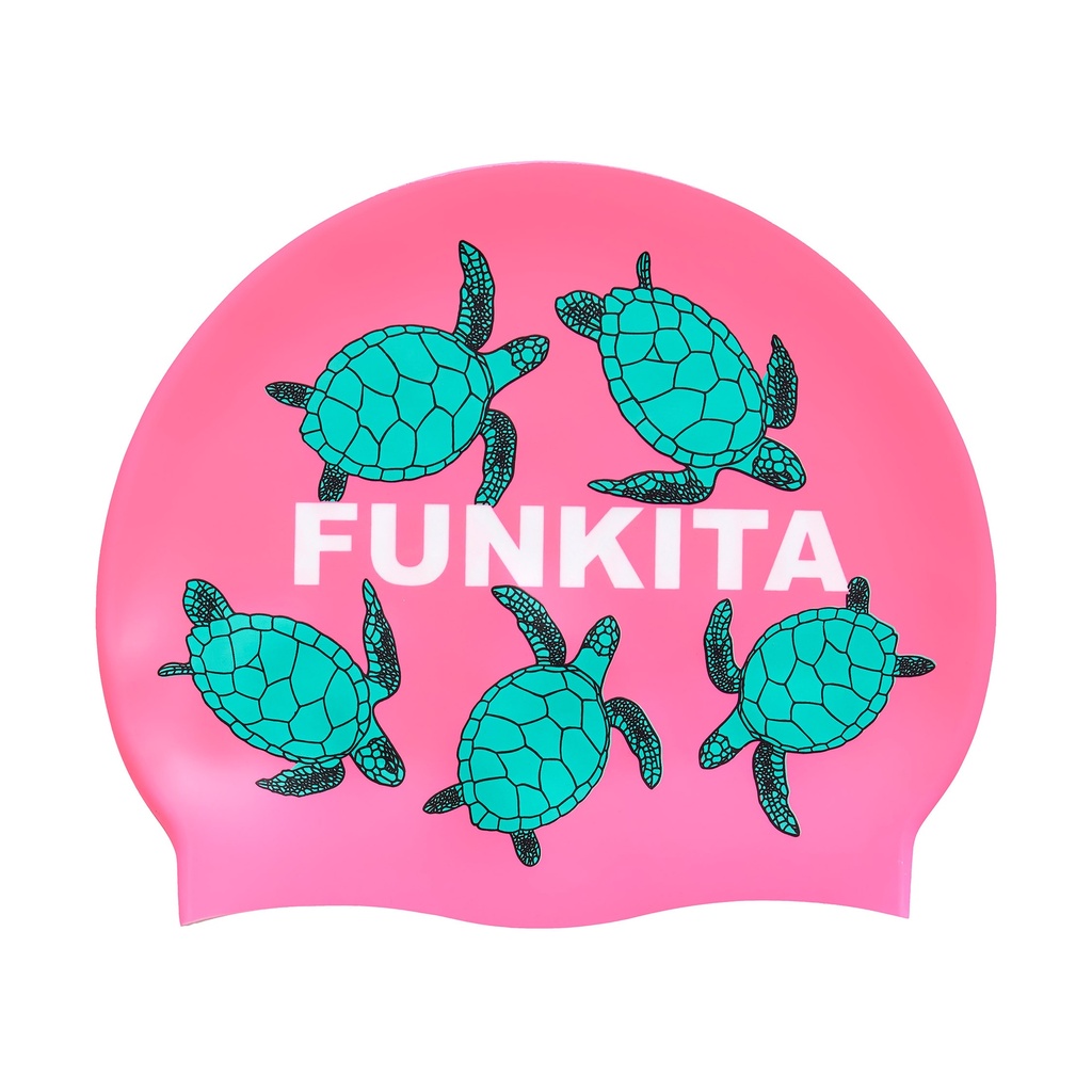 Badekappe Funkita Silicon Cap / Paddling Pink