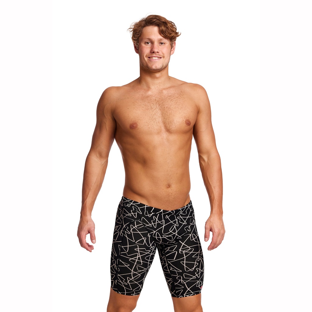 Badehose Funky Trunks Mens Training Jammer / Texta Mess