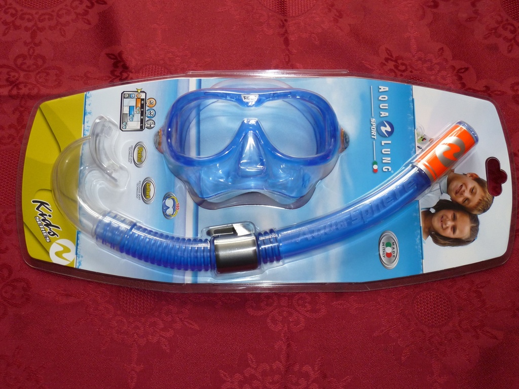 Kinderset Aqua Lung / Reef (grün)