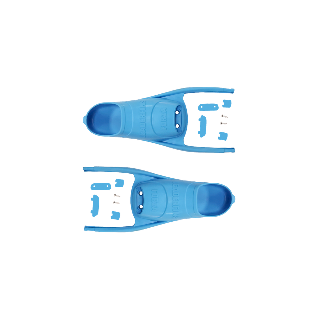 Ersatzschuhteil Leaderfin Stereo / Forza (31/32, blue)