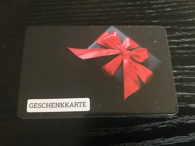 Geschenkkarte speedswim