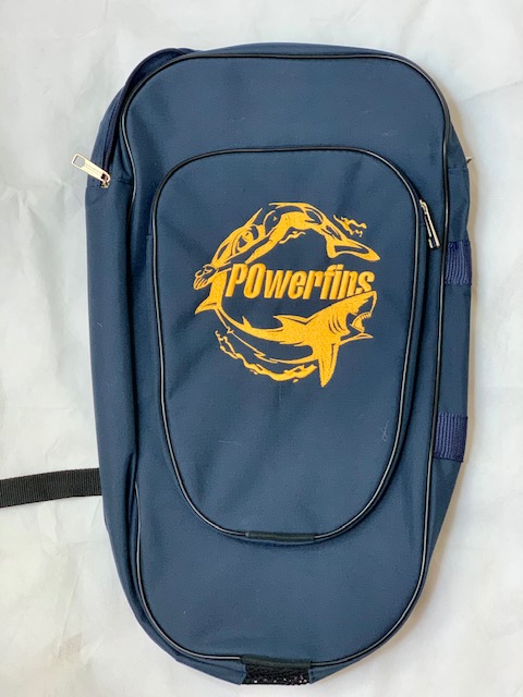 Flossentasche Powerfin / Stereo Mini (blau)