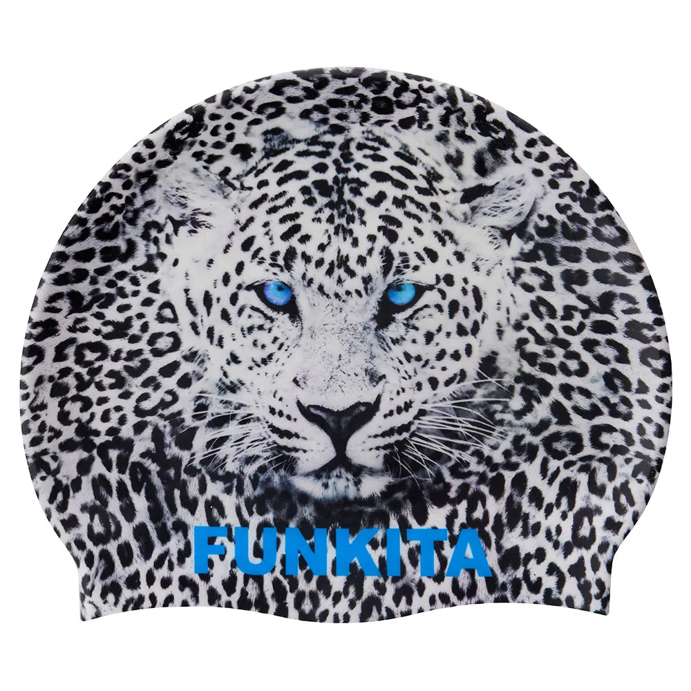 Badekappe Funkita Silicon Cap / Withe Walker