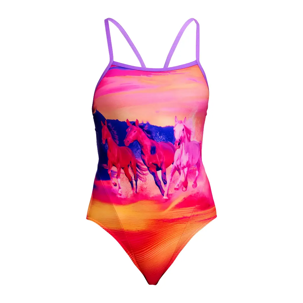 Badeanzug Funkita Girls Single Strap One Piece / Go Riding