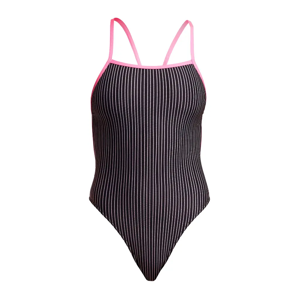 Badeanzug Funkita Ladies Strength One Piece / Pin Stripe