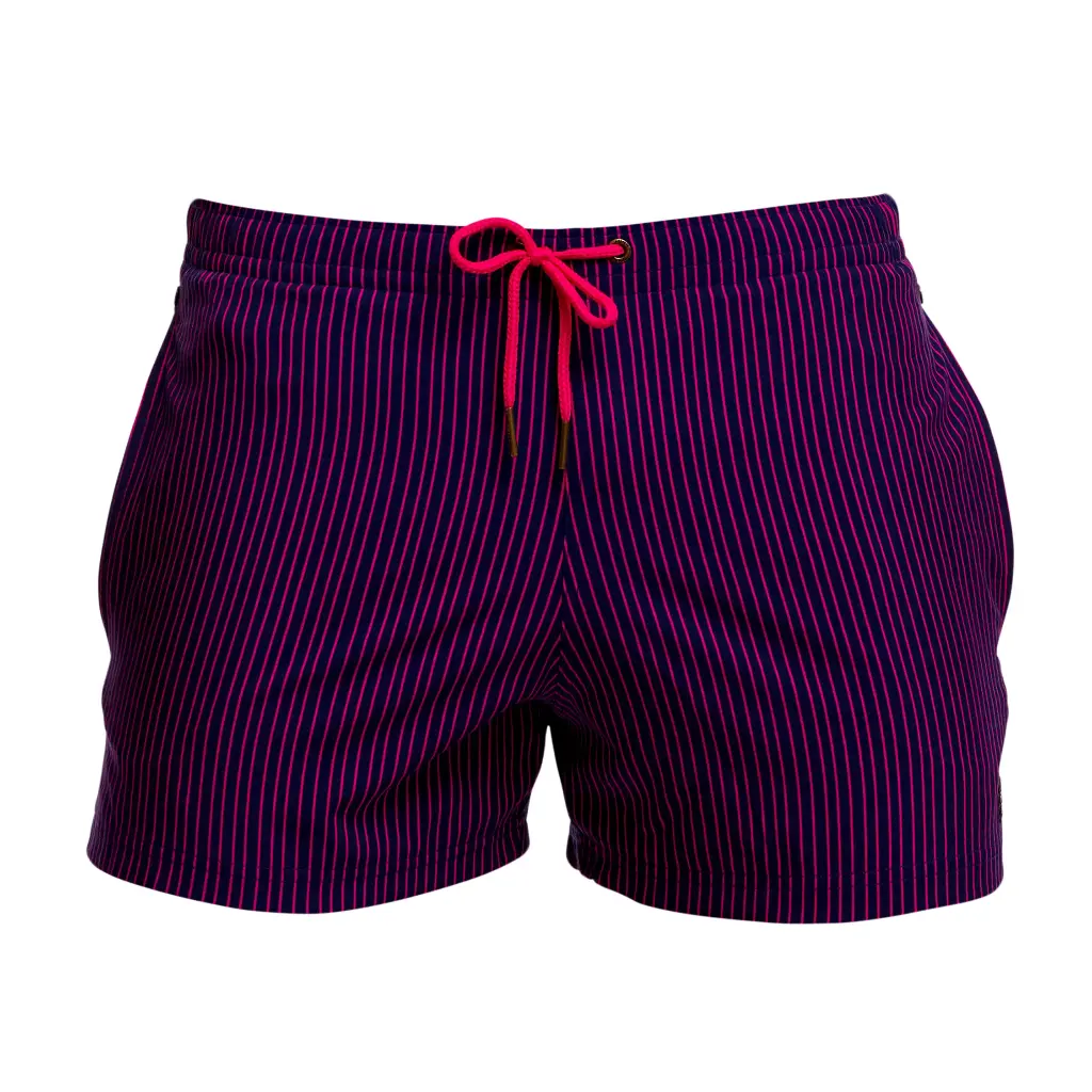 Bade Short Funky Trunks Men Shorty Shorts / Peach Tea