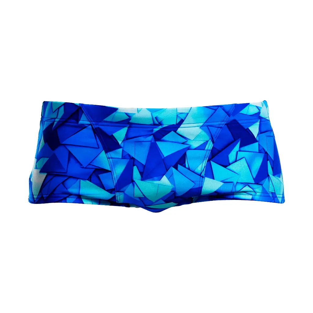 Badehose Funky Trunks Boys Sidewinder Trunk / Try Blue
