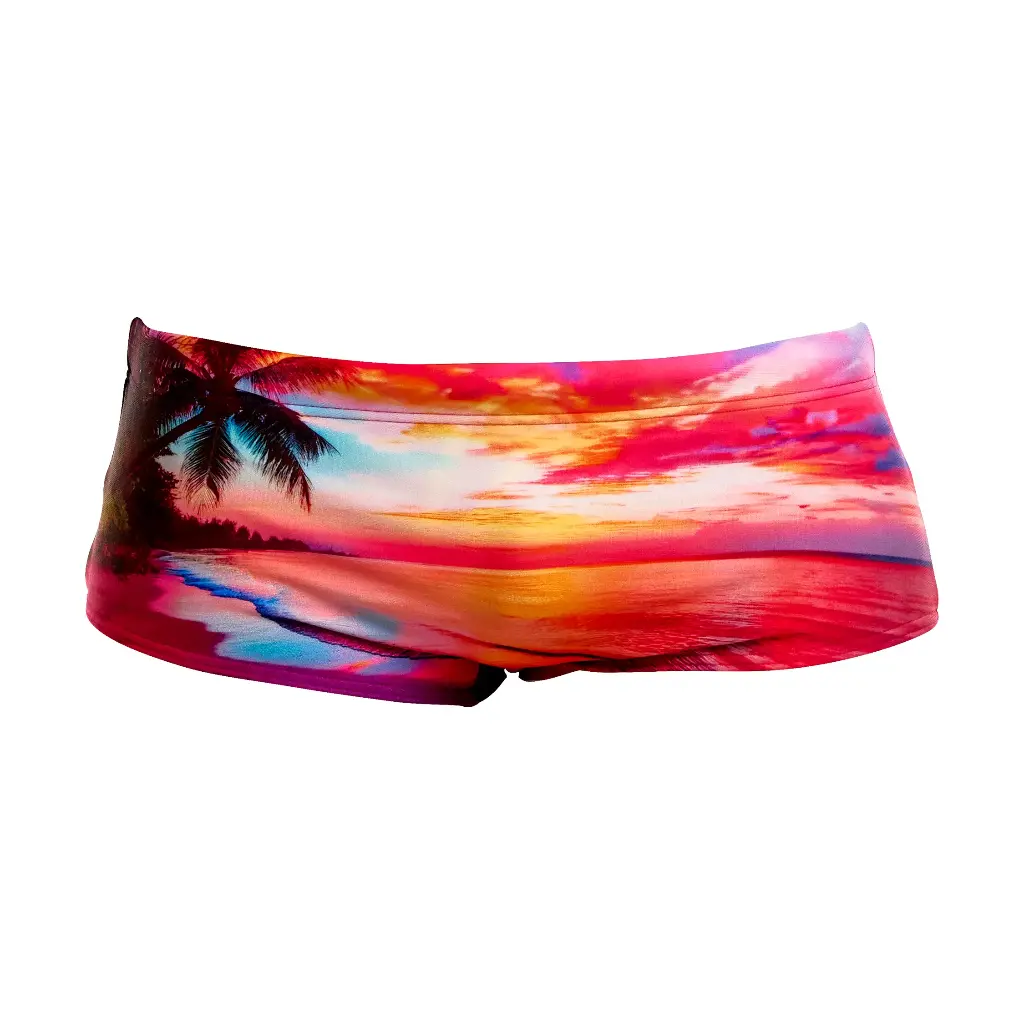 Badehose Funky Trunks Men Sidewinder Trunk / Touch Of Paradise