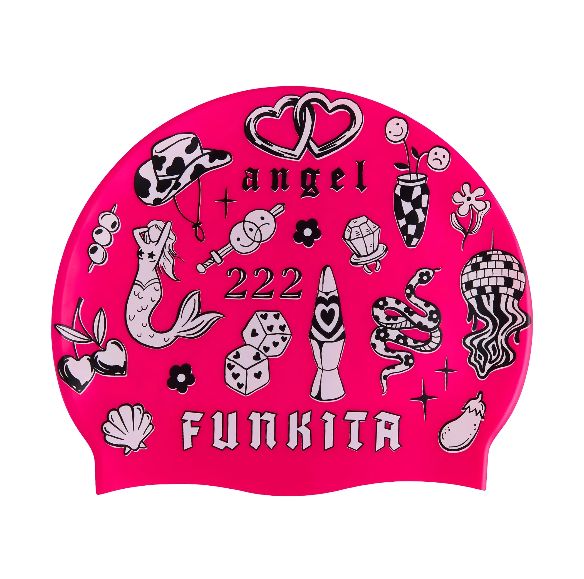 Badekappe Funkita Silicon Cap / Sketchy