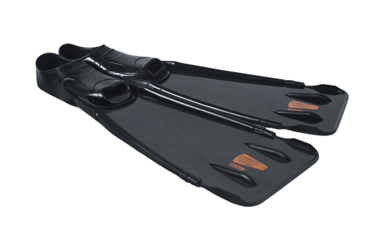 Stereoflosse Leaderfin / UW Fins Carbon