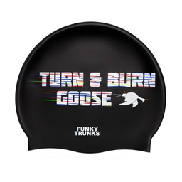 [FT9901916] Badekappe Funky Trunks Silicon Cap / Burn Goose