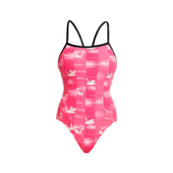 Badeanzug Funkita Ladies Single Strap One Piece / Swan Lake