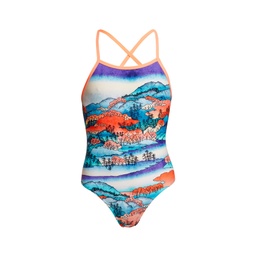 Badeanzug Funkita Girls Strapped In One Piece / Misty Mountain