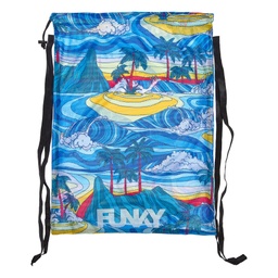 [FYG010N02675] Mesh Gear Bag Funky Trunks / Summer Bay