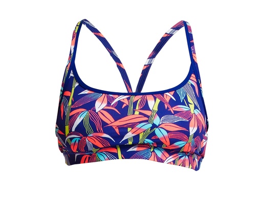 [FS02L02636##12] Bikinioberteil Funkita Ladies Sports Top / Bambamboo