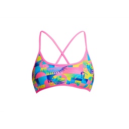 Bikinioberteil Funkita Ladies Cross Back Tie Bikini Top / Sunkissed