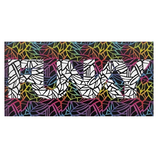 [FYG015N71443] Handtuch Funky Trunks Towel / Rainbow Web