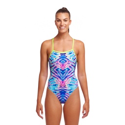 Badeanzug Funkita Ladies Tie Me Tight One Piece / Water Ripple
