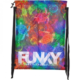 [FYG010N71552] Mesh Gear Bag Funky / Ocean Galaxy