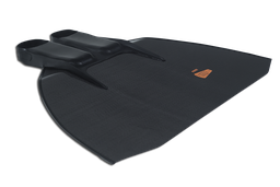 Monoflosse Leaderfin / Sport Carbon mit Winkel