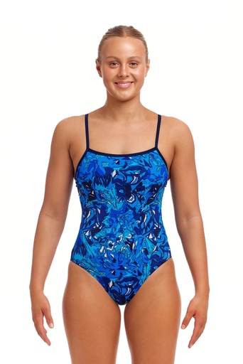Badeanzug Funkita Ladies Single Strap One Piece / True Bluey