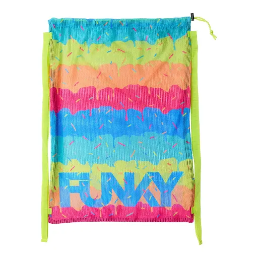 [FYG010N72154/ 00] Mesh Gear Bag Funky Trunks / Melting Mayhem