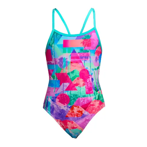 Badeanzug Funkita Girls Single Strap One Piece / True Bluey