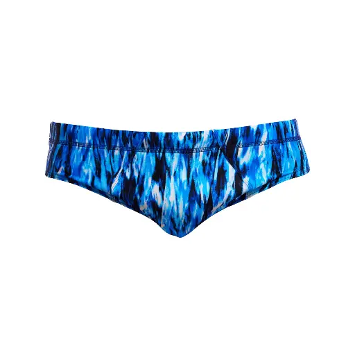 Badehose Funky Trunks Men Seamed Brief / Wing Streak