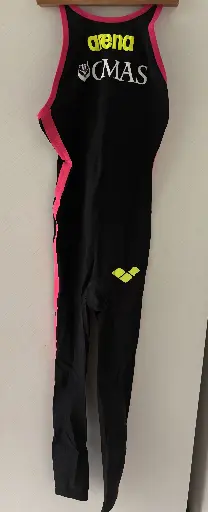 Wettkampfanzug Arena / Revo+ M Full Body Long Leg Closed black and red