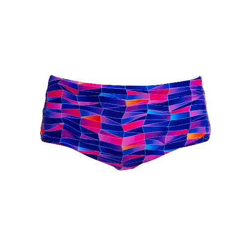 Badehose Funky Trunks Boys Sidewinder Trunk / Warped Waves